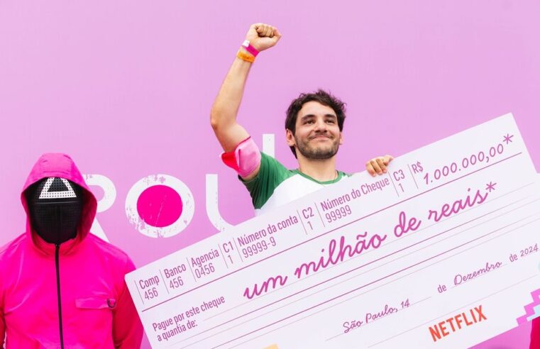 Netflix realiza ‘Round 6 da vida real’ no Brasil com prêmio de R$ 1 milhão
