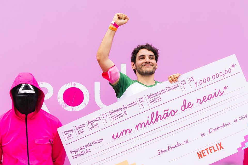 Netflix realiza ‘Round 6 da vida real’ no Brasil com prêmio de R$ 1 milhão