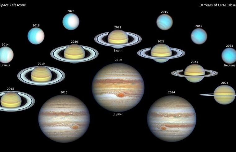 #AstroMiniBR: uma década de evolução dos planetas gasosos