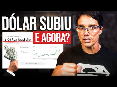 DÓLAR A R$6,00 E SUBINDO! ENTENDA O QUE ESTÁ ACONTECENDO!