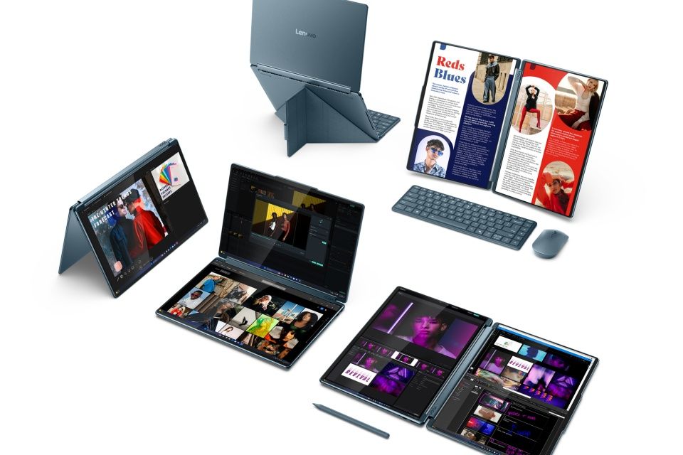 CES 2025: Lenovo apresenta novos dispositivos das linhas Yoga e IdeaPad