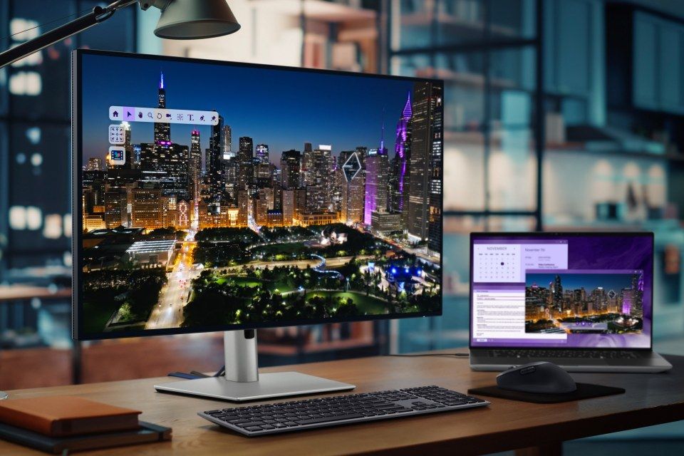 Dell revela monitores UltraSharp e Alienware 4K com tela QD-OLED na CES 2025