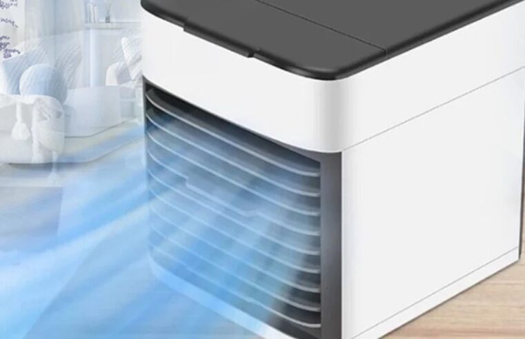 Dispositivos portáteis para o calor: mini ar-condicionado, umidificador e mais em oferta