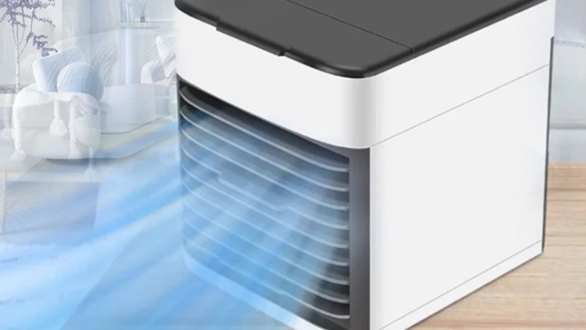 Dispositivos portáteis para o calor: mini ar-condicionado, umidificador e mais em oferta