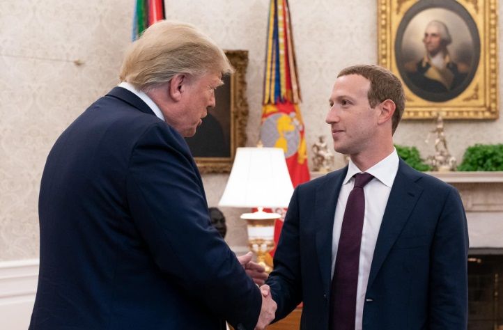 Entre tapas e beijos: como a briga entre Zuckerberg e Trump virou amizade