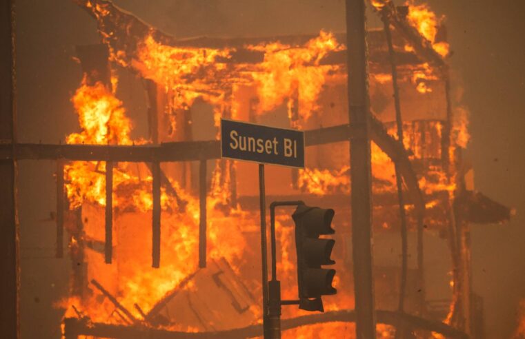 Hollywood em chamas: Incêndio em Los Angeles paralisa indústria de filmes e séries