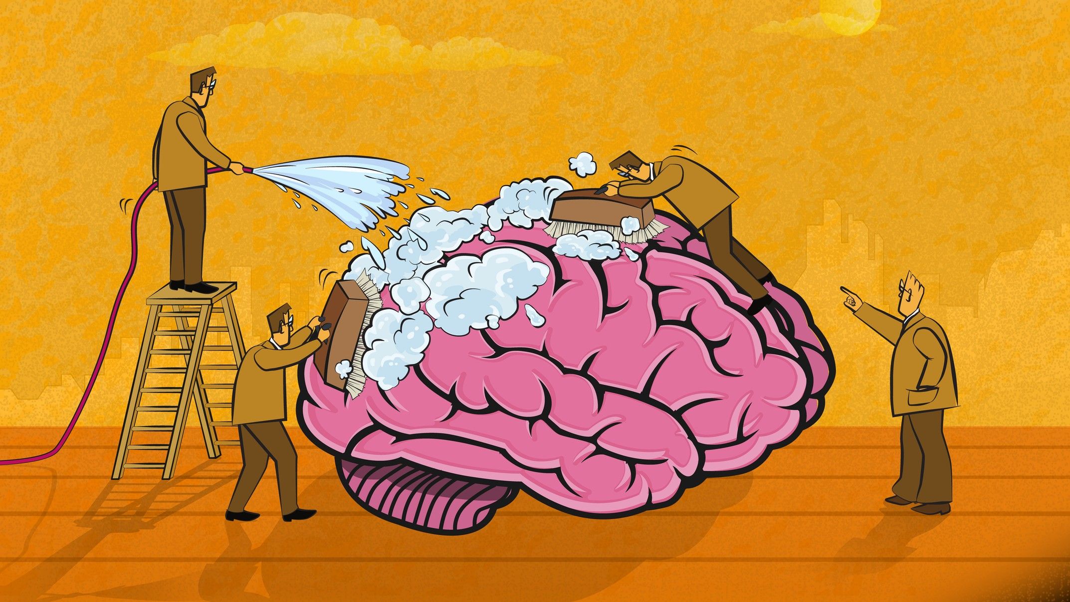 Enquanto você dorme, o seu cérebro ‘toma banho’