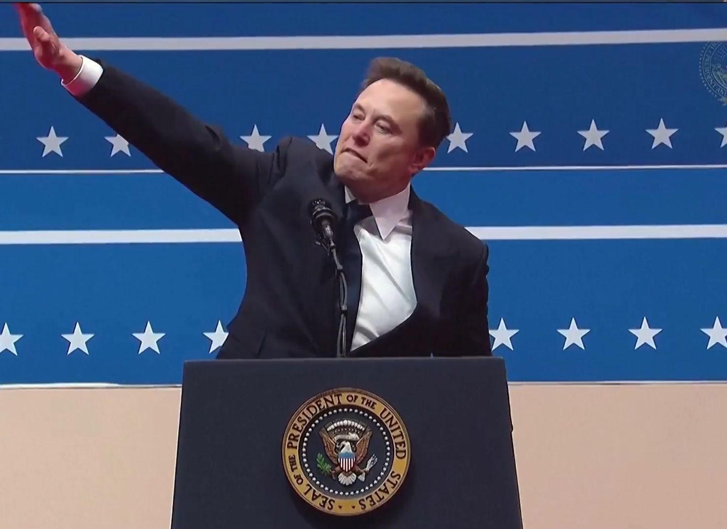 Elon Musk teria feito “aceno nazista” na posse de Donald Trump