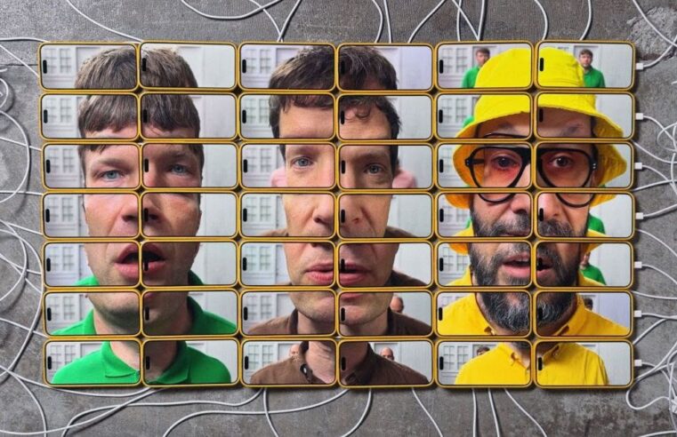 Banda lança clipe impressionante gravado com vídeos de 64 iPhones