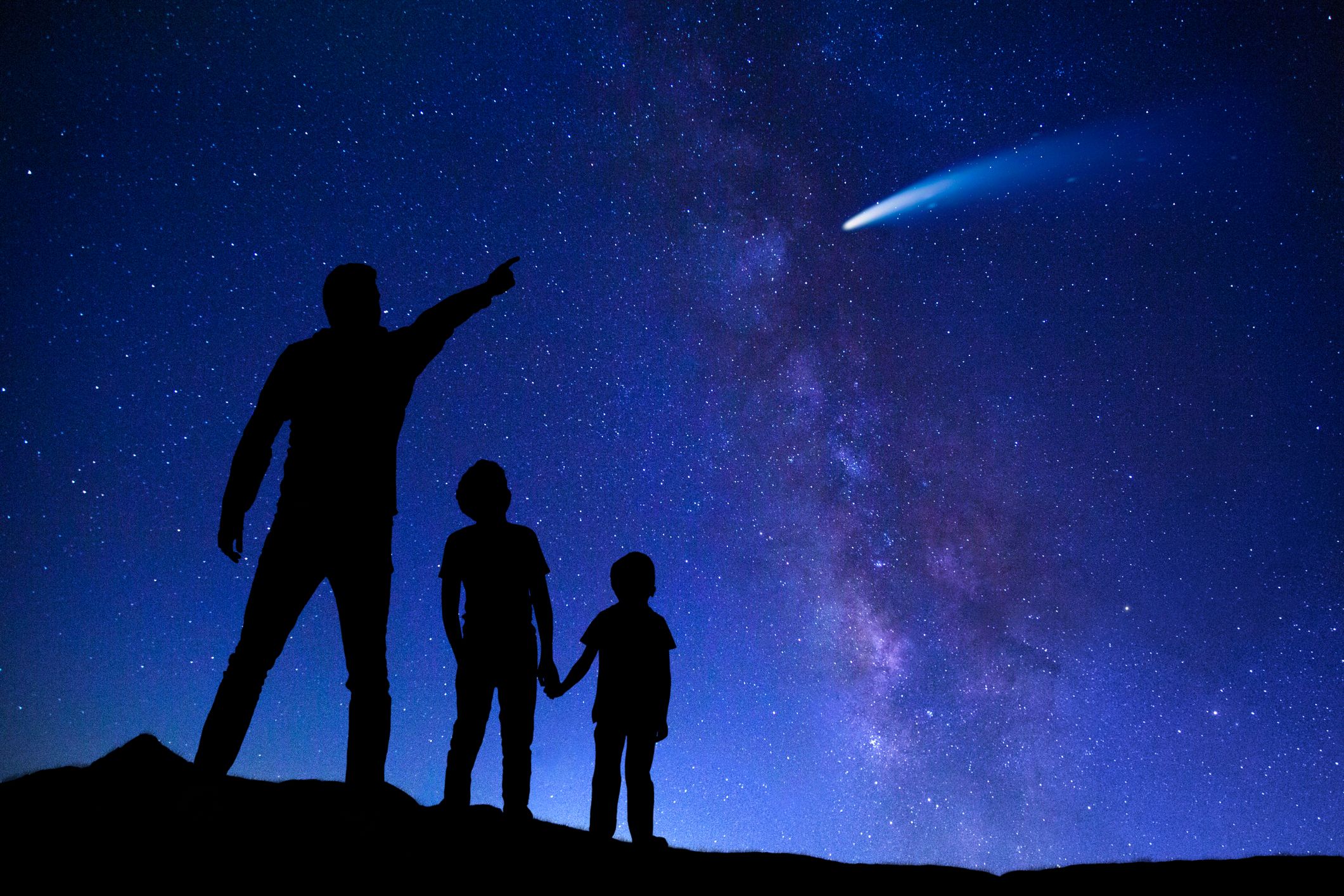 Foto de cometa no céu de Brasília é eleita a ‘imagem do dia’ pela NASA