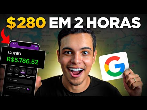O GOOGLE VAI TE PAGAR R$280 A CADA 2 HORAS PARA COPIAR E COLAR PELO CELULAR (Dinheiro online 2025)