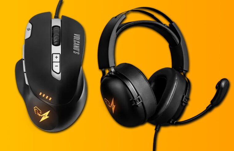 Avell lança mouse e headset Volcano entrada com preços competitivos