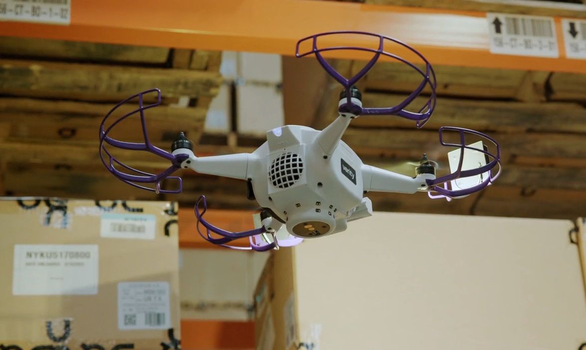 Drones autônomos devem revolucionar o gerenciamento de produtos em armazéns