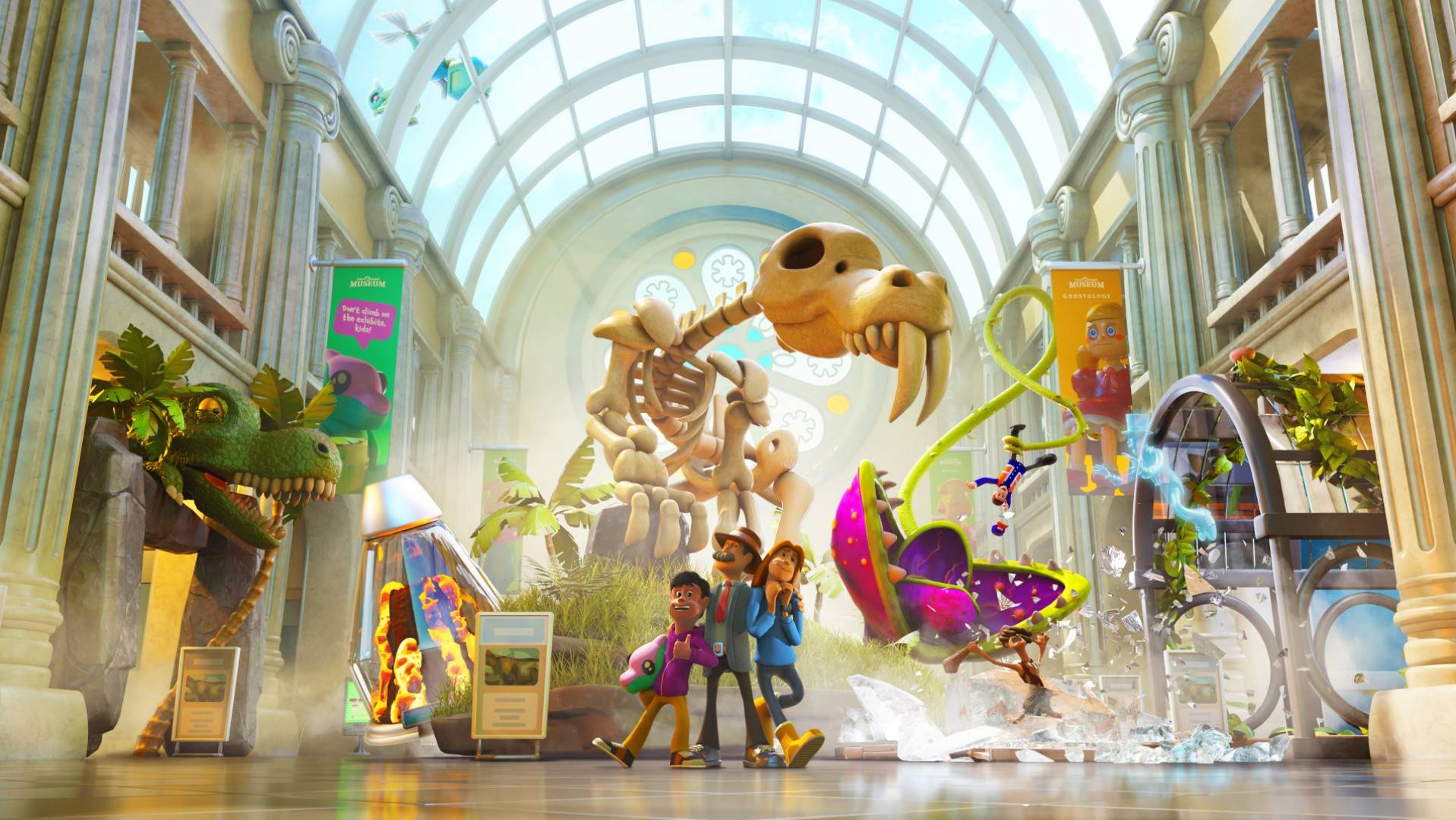 Review: Two Point Museum aposta em fórmula conhecida e diverte com temática inédita