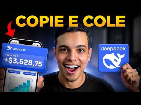 DEEPSEEK: RECEBA $180/DIA USANDO A DEEPSEEK + KIWIFY – Passo a Passo (Dinheiro online)
