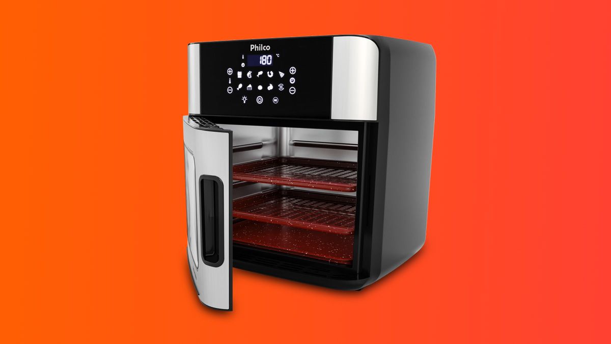 Philco lança Air Fryer de 16 litros de capacidade e tampa lateral removível