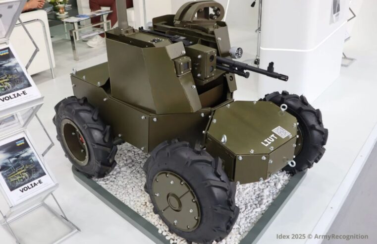 Liut: Exército da Ucrânia recebe novo ‘drone terrestre’ para batalhas contra a Rússia