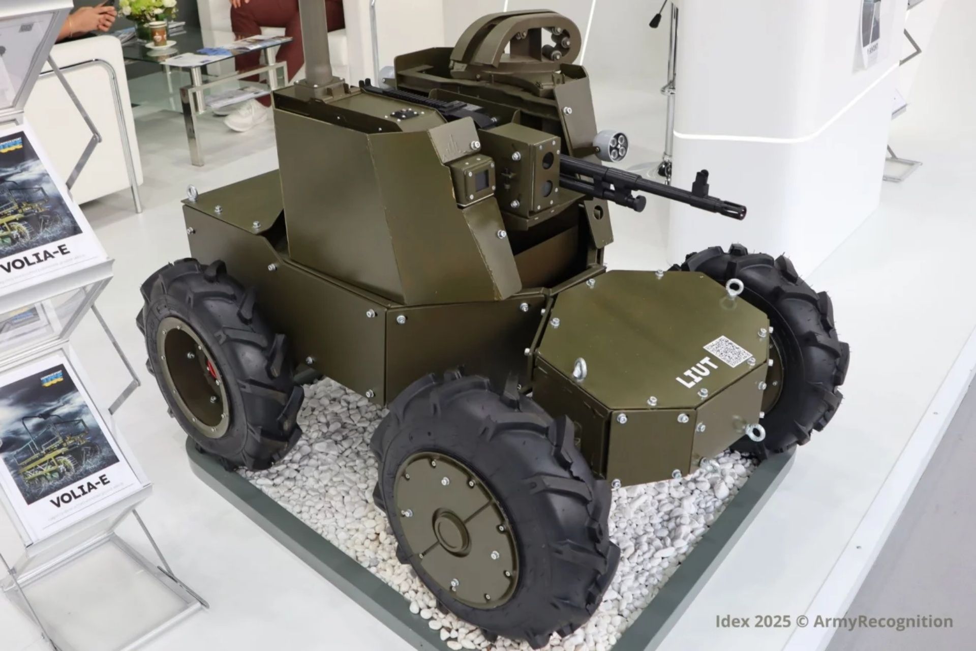 Liut: Exército da Ucrânia recebe novo ‘drone terrestre’ para batalhas contra a Rússia