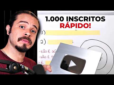 Faça isso p/ ganhar 1.000 inscritos RÁPIDO (não é postar vídeos!)