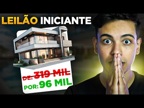 LEILÃO FINANCIADO: COMO COMPRAR UMA CASA PAGANDO METADE DO PREÇO (Leilão para Iniciantes)