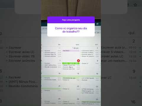 AGENDA e ORGANIZAÇÃO para Marketing Digital