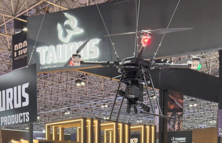 Taurus anuncia drone que pode ser equipado com fuzis e metralhadoras para operações policiais