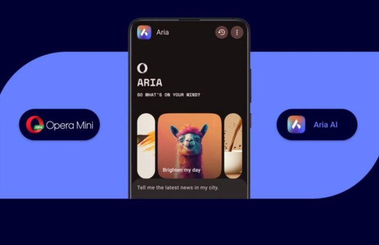 Navegador Opera Mini ganha integração com a IA Aria