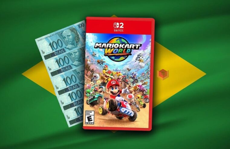 Preço oficial de Mario Kart World no Brasil será de R$ 500! Veja valores dos jogos de Switch 2