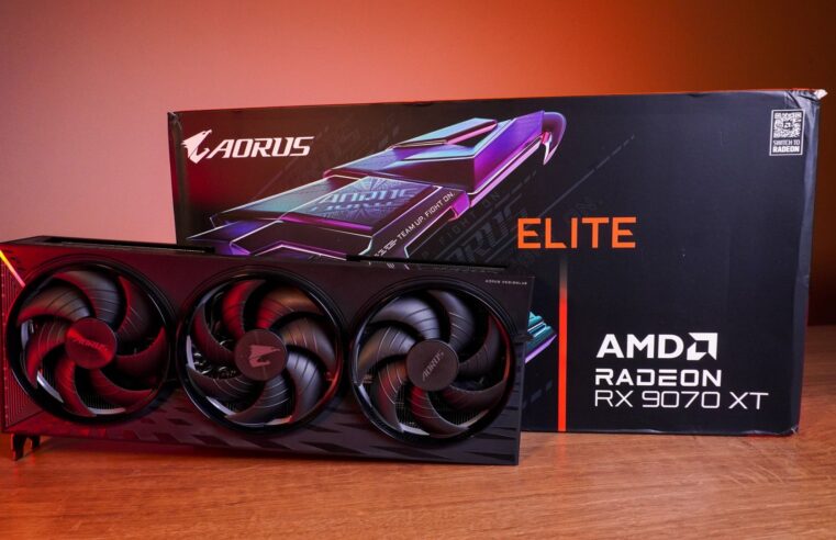 AORUS Radeon RX 9070 XT Elite mostra muita potência e empolga! Veja Review com testes