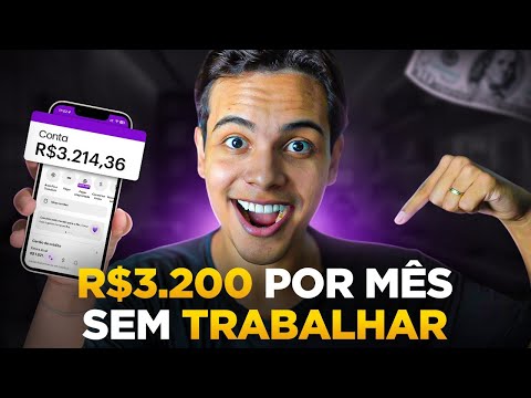 COMO GANHAR R$3.200 TODOS OS MESES SEM PRECISAR TRABALHAR! (Renda Passiva)