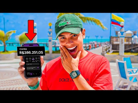 UM MILIONÁRIO DE 25 ANOS VIAJANDO PELO CARIBE E GANHANDO DINHEIRO ONLINE