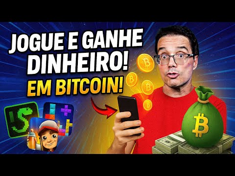 3 APPS PRA GANHAR UM BOM DINHEIRO JOGANDO (EM BITCOIN!!!)