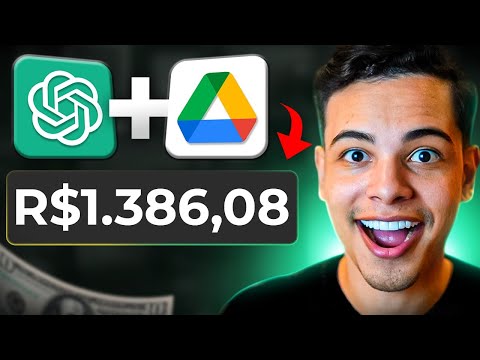 FAÇA R$1.000 POR DIA COM O CHATGPT + GOOGLE DRIVE (Dinheiro online 2025)