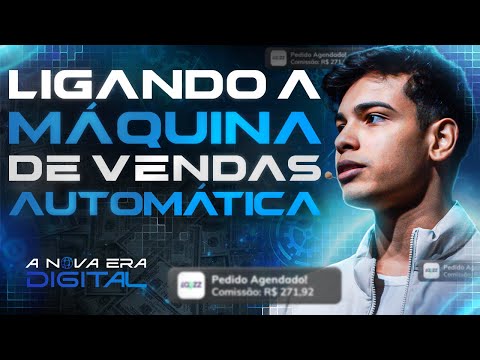Aula 3 – 14/05: AULA MAIS IMPORTANTE: LIGANDO A MÁQUINA DE VENDAS AUTOMÁTICA (A NOVA ERA DO DIGITAL)