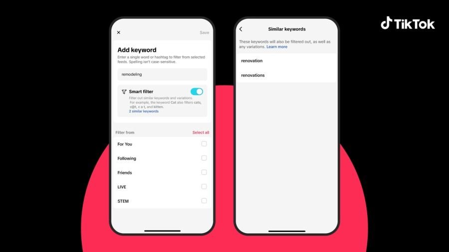 TikTok cria filtros com IA para impedir que você veja conteúdos indesejados