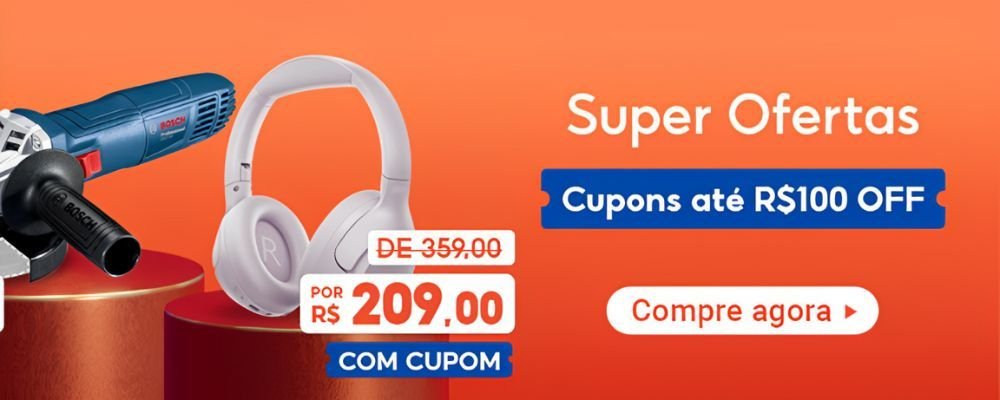 Super Ofertas da Shopee: compre móveis, air fryers, smart TVs e mais com até 77% OFF