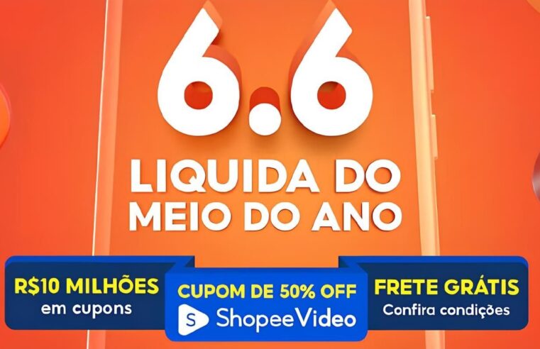 6.6 da Shopee: liquidação de meio do ano tem cupons, frete grátis e milhares de ofertas; saiba como aproveitar