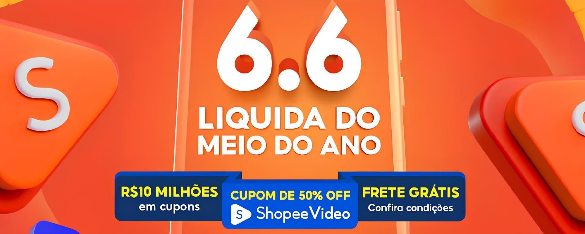 6.6 da Shopee: liquidação de meio do ano tem cupons, frete grátis e milhares de ofertas; saiba como aproveitar