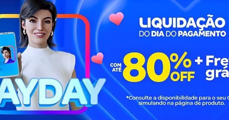 Pay Day no Magalu: até 80% OFF e frete grátis em TVs, notebooks, smartphones e mais
