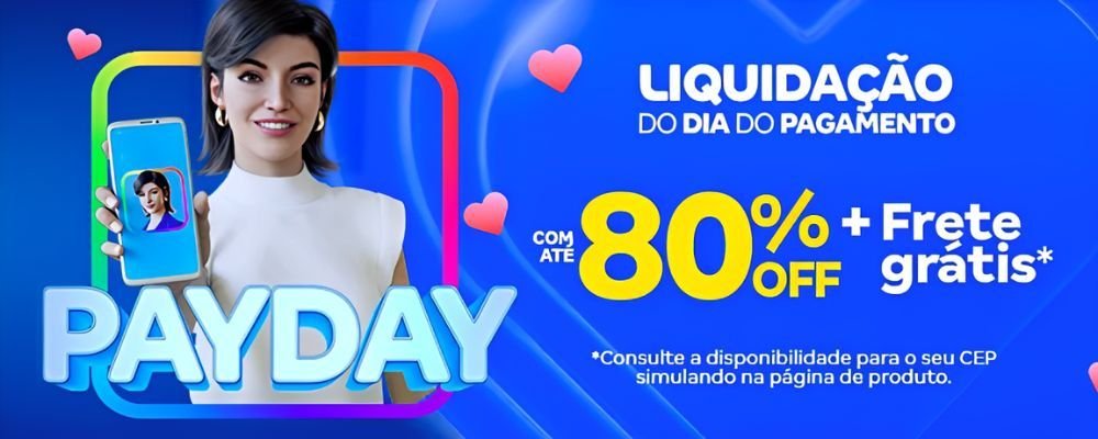 Pay Day no Magalu: até 80% OFF e frete grátis em TVs, notebooks, smartphones e mais
