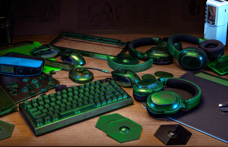 Razer mostra coleção de periféricos translúcidos com preço alto