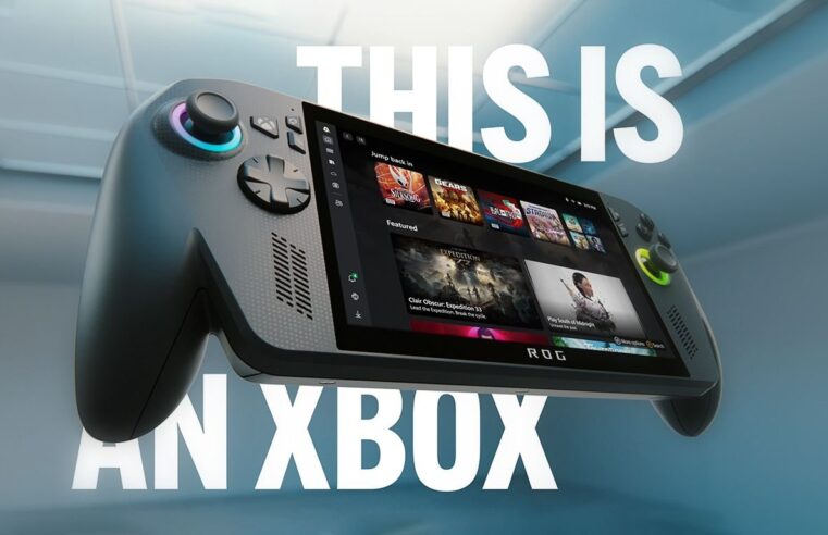 Xbox Portátil confirmado e revelado de surpresa! Conheça o ROG Xbox Ally e ROG Xbox Ally X