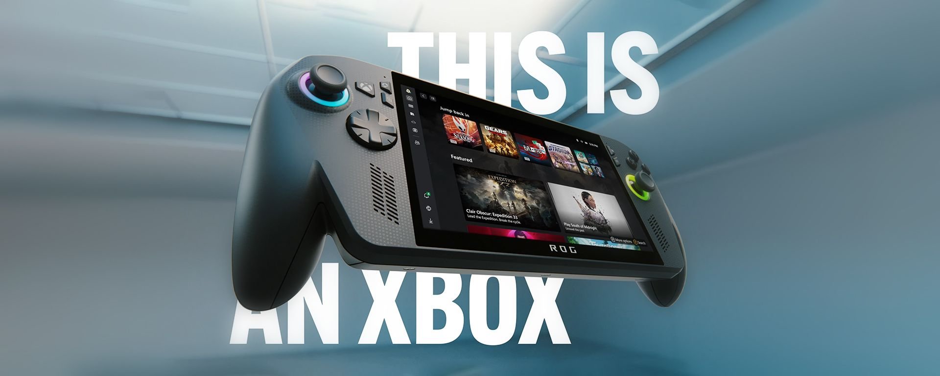 Xbox Portátil confirmado e revelado de surpresa! Conheça o ROG Xbox Ally e ROG Xbox Ally X