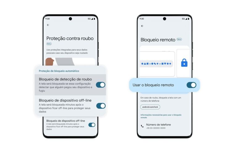 Proteção contra roubo será padrão no Android e Google anuncia Pix no Chrome e Lens