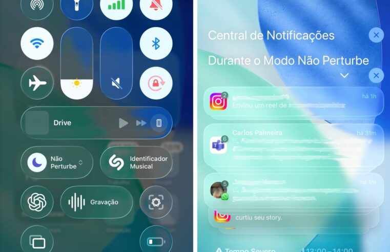 Testamos o iOS 26 beta: veja novo visual transparente do iPhone e os melhores recursos