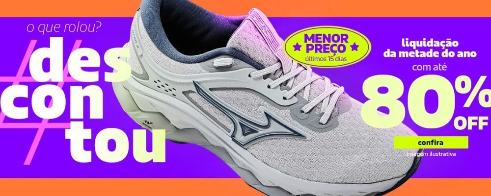 Descontou na Netshoes: compre produtos Nike, Adidas, Fila e mais com até 80% OFF