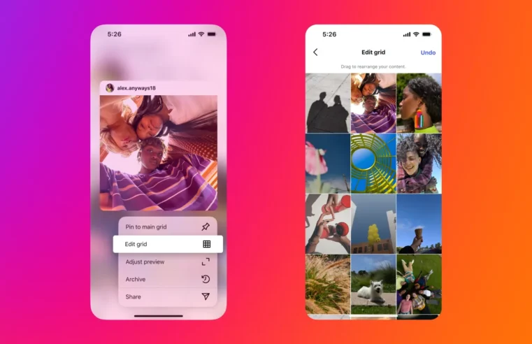 Instagram anuncia que vai deixar você reorganizar a grade do perfil; saiba como funcionará