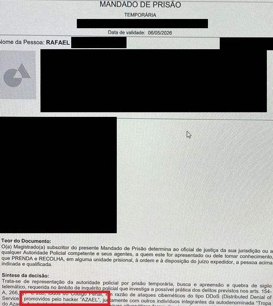 Cibercriminoso Azael, que “implorava por atenção”, foi pego pela Polícia Federal