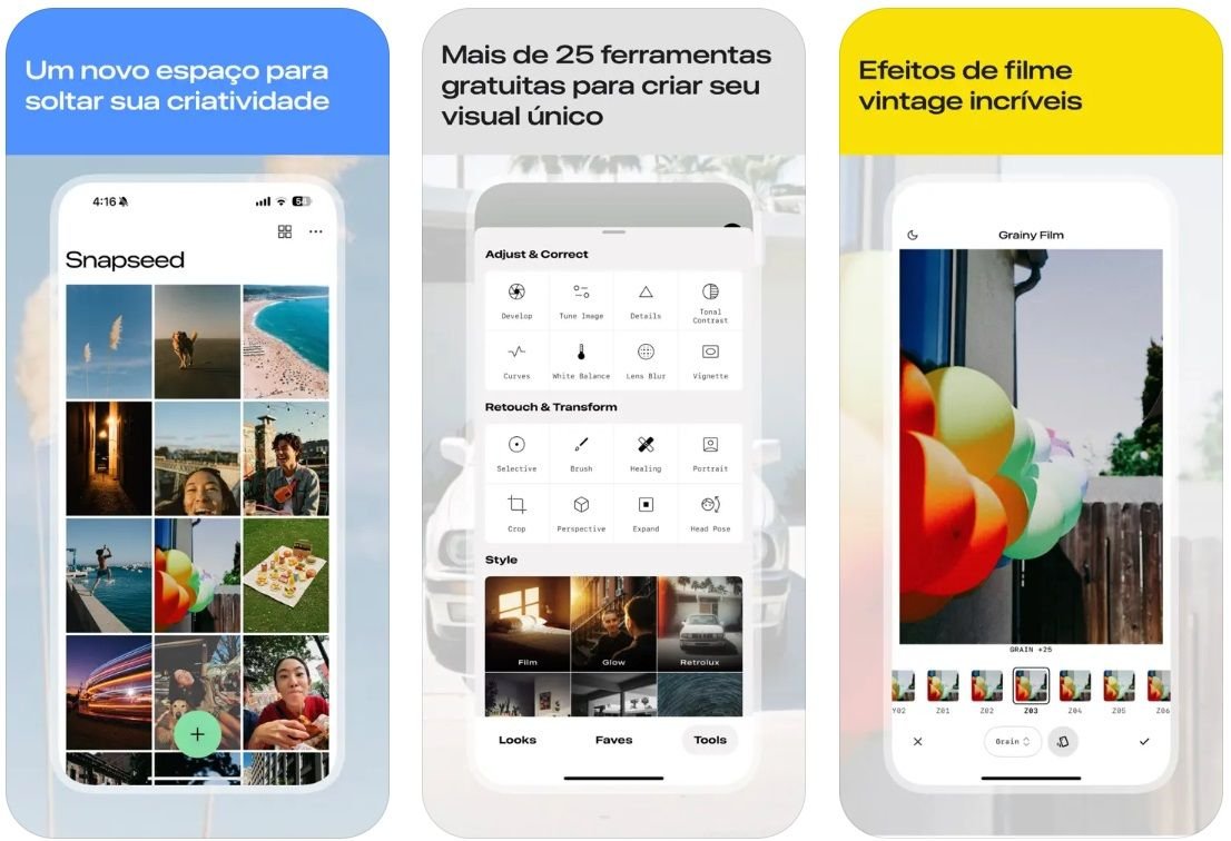 Lembra dele? Google revive app de edição Snapseed com atualização para iPhone e iPad
