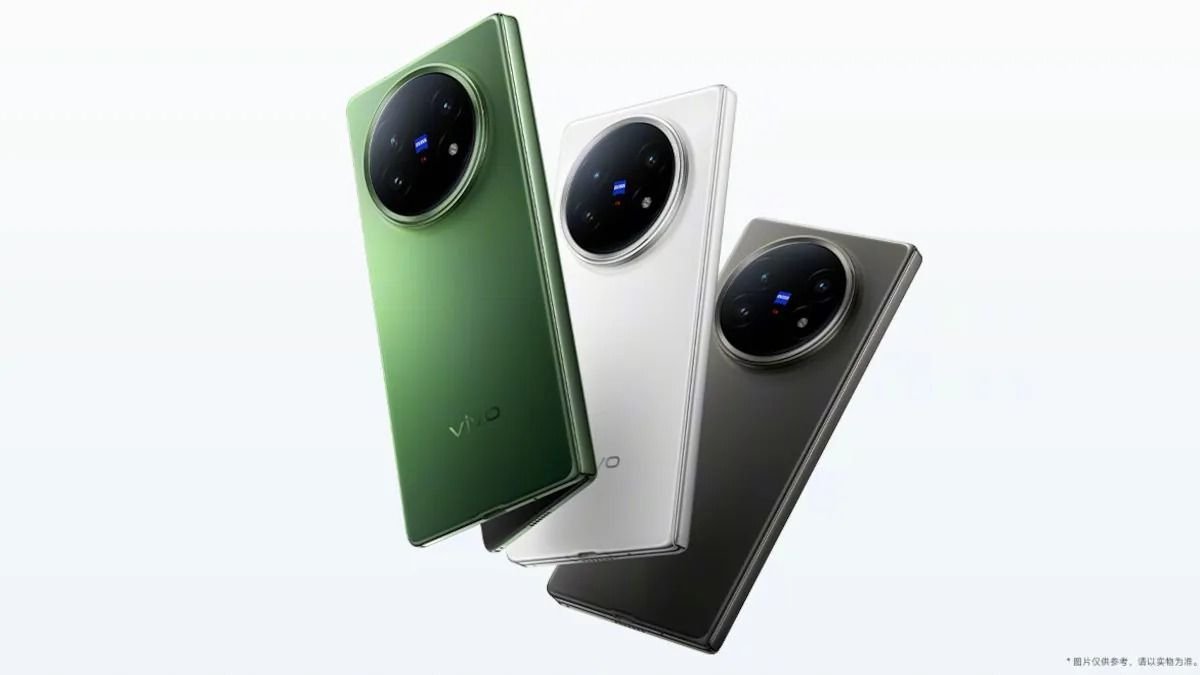 Vivo X Fold5 é lançado com bateria de 6.000 mAh, suporte para Apple Watch e resistência